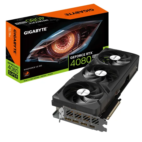 Відеокарта GeForce RTX 4080 SUPER 16GB, GDDR6X GIGABYTE (GV-N408SWF3V2-16GD) - Фото 7