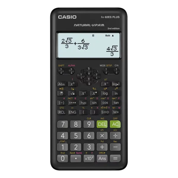 Калькулятор научный черный Casio (FX-82ESPLUS-2-WETD)