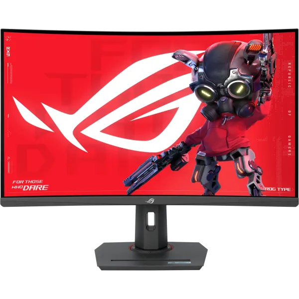 Монітор 31.5" ROG Strix XG32WCS HDMI, DP, USB-C, Audio, VA, 2560x1440, 180Hz, 1ms, sRGB 125%, CURVED, FreeSync, HAS, HDR400 Asus (90LM0AC0-B01970) - Фото 4
