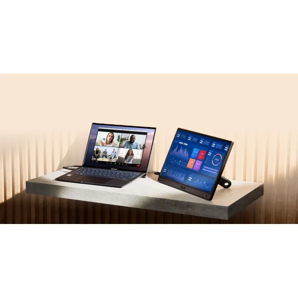 Монітор портативний 15.6" ZenScreen MB166CR USB-C, IPS, Case Asus (90LM07D3-B03170) - Фото 2