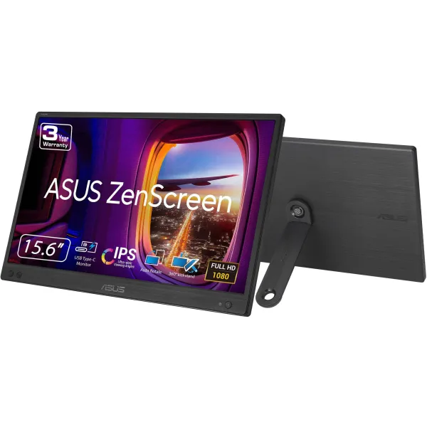 Монітор портативний 15.6" ZenScreen MB166CR USB-C, IPS, Case Asus (90LM07D3-B03170) - Фото 10