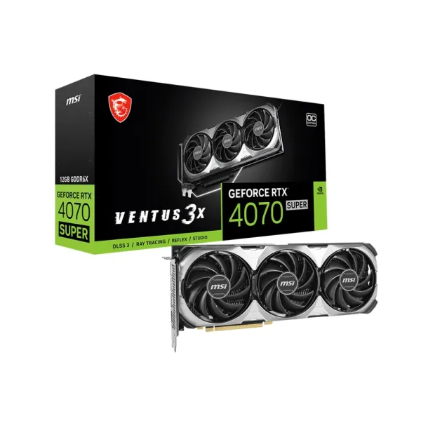 Відеокарта GeForce RTX 4070 SUPER 12GB, GDDR6X MSI (912-V513-839) - Фото 2