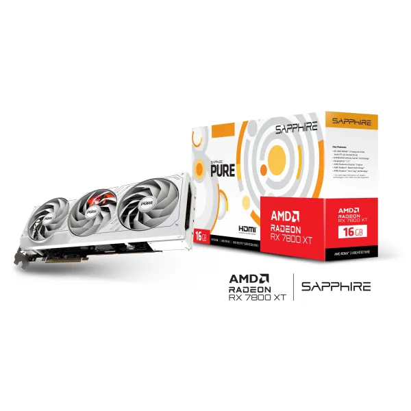 Відеокарта Radeon RX 7800 XT 16GB, GDDR6 SAPPHIRE (11330-03-20G) - Фото 9