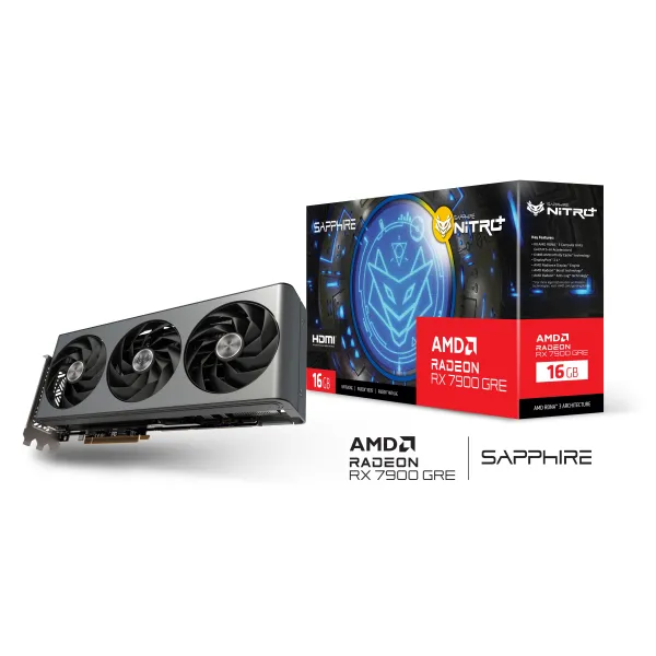 Видеокарта Radeon RX 7900 GRE 16GB, GDDR6 SAPPHIRE (11325-02-20G) - Фото 8