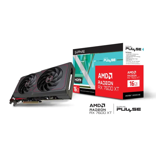 Видеокарта Radeon RX 7600 XT 16GB, GDDR6 SAPPHIRE (11339-04-20G) - Фото 6