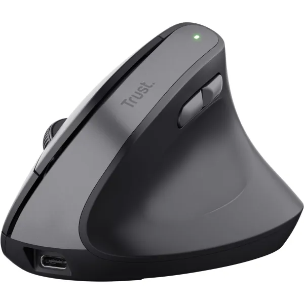 Мышь WL/USB-A Bayo 2 Ergonomic чёрная Trust (25145_TRUST) - Фото 1