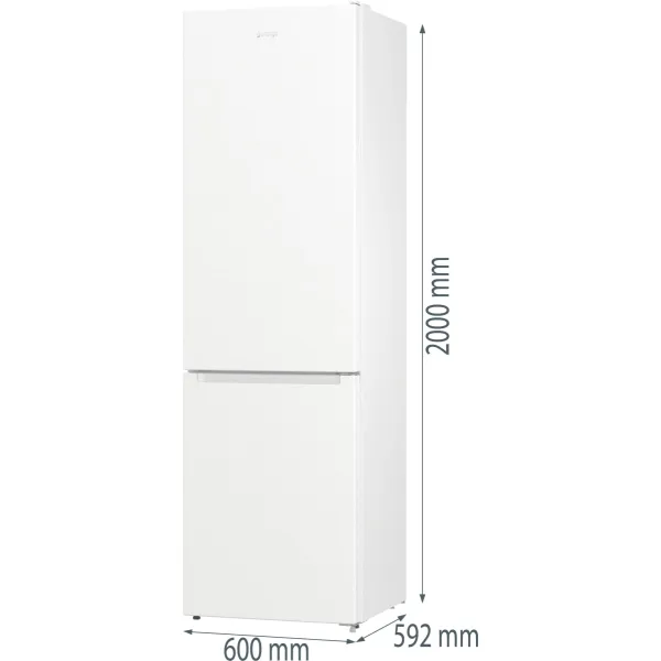 Холодильник NRK6202EW4 Gorenje (NRK6202EW4) - Фото 1