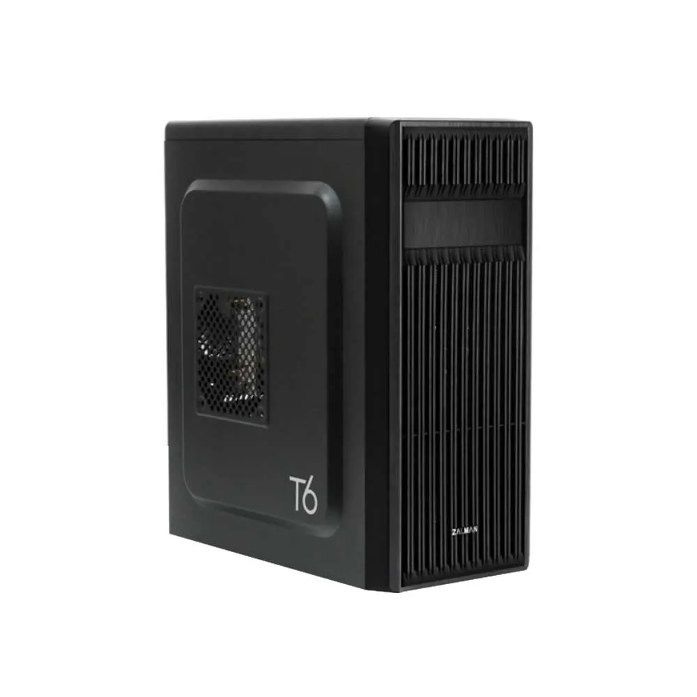 Корпус T6 без БП, ATX, чёрный Zalman (T6) - Фото 3