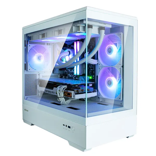 Корпус P30 без БП, mATX, белый Zalman (P30WHITE) - Фото 6