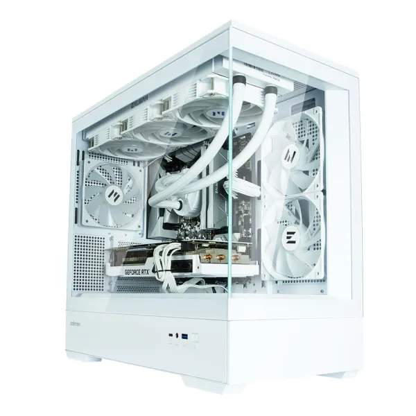 Корпус P30 без БП, mATX, белый Zalman (P30WHITE) - Фото 7