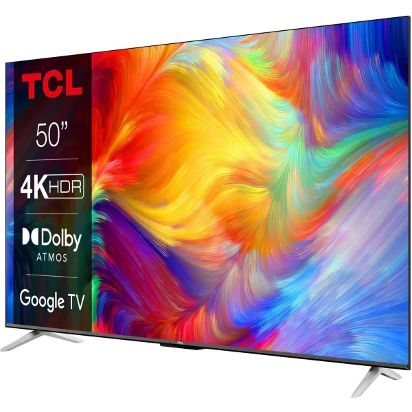 Телевізор 50" LED 4K 60Hz Smart Google TV TCL (50P638) - Фото 4