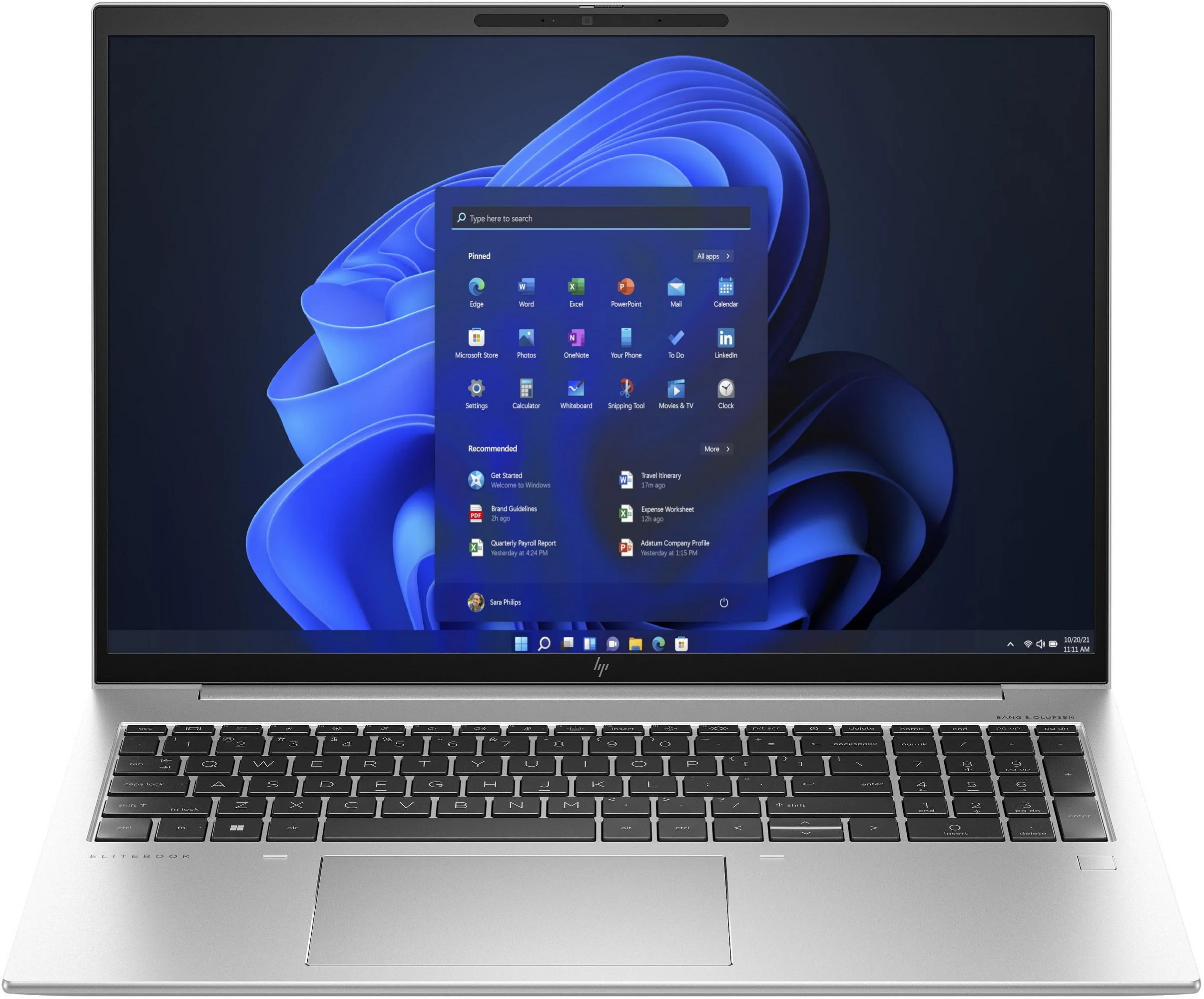 Ноутбук EliteBook 865-G11 16" WUXGA IPS AG, AMD R7-8840U, 16GB, F512GB, UMA, Win11P, серебристый HP (9G0M2ET) - Фото 1