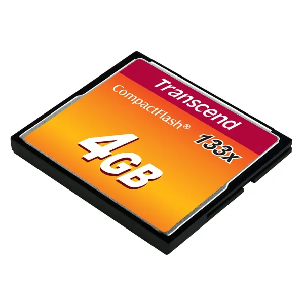 Карта памяти CF 4GB 133X Transcend (TS4GCF133) - Фото 1