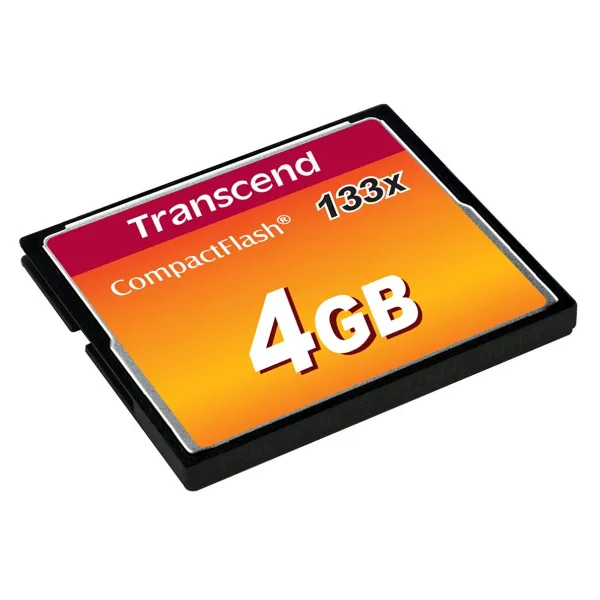 Карта памяти CF 4GB 133X Transcend (TS4GCF133) - Фото 4
