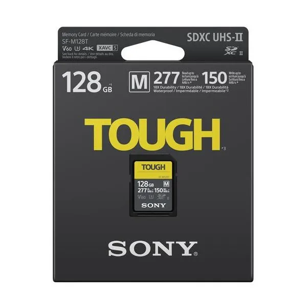 Карта пам'яті SDXC 128GB C10 UHS-II U3 V60 Sony (SFM128T.SYM) - Фото 1