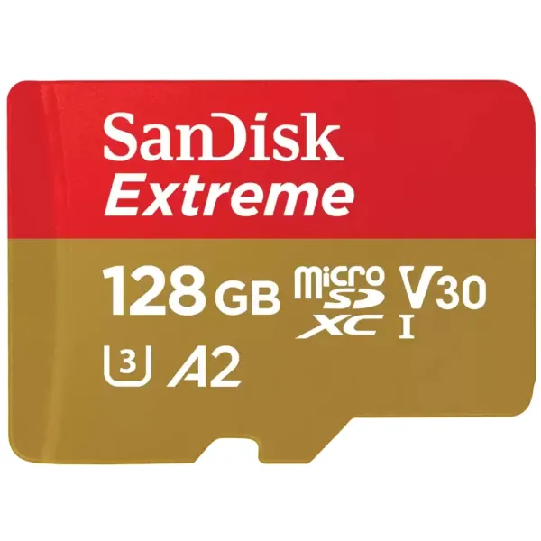 Карта памяти microSD 128GB C10 UHS-I U3 SanDisk (SDSQXAA-128G-GN6MN)