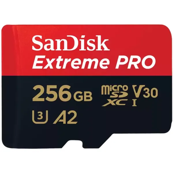 Карта памяти microSD 256GB C10 UHS-I U3 SanDisk (SDSQXCD-256G-GN6MA)