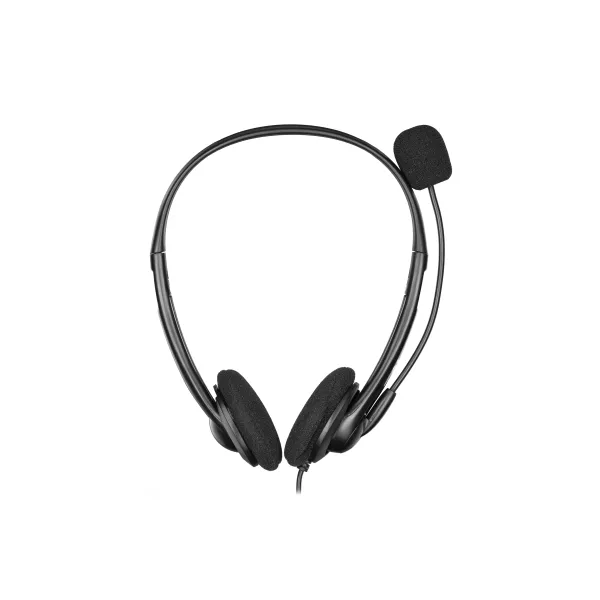 Гарнитура ПК стерео On-ear mini-jack omni-mic 1.2м чёрная 2E (2E-CH11SJ) - Фото 6