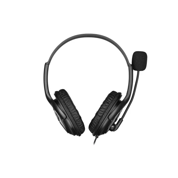 Гарнитура ПК стерео Over-ear mini-jack omni-mic 1.2м чёрная 2E (2E-CH13SJ) - Фото 5