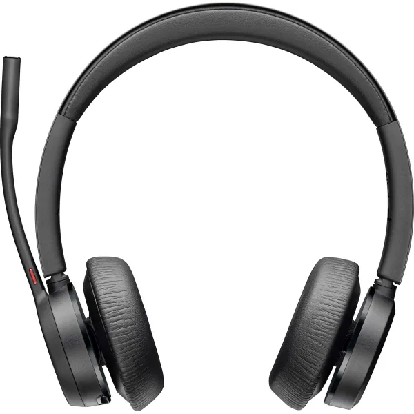 Гарнитура компьютерная стерео USB-A Bluetooth On-ear Voyager 4320-M чёрная Poly (77Y98AA) - Фото 5