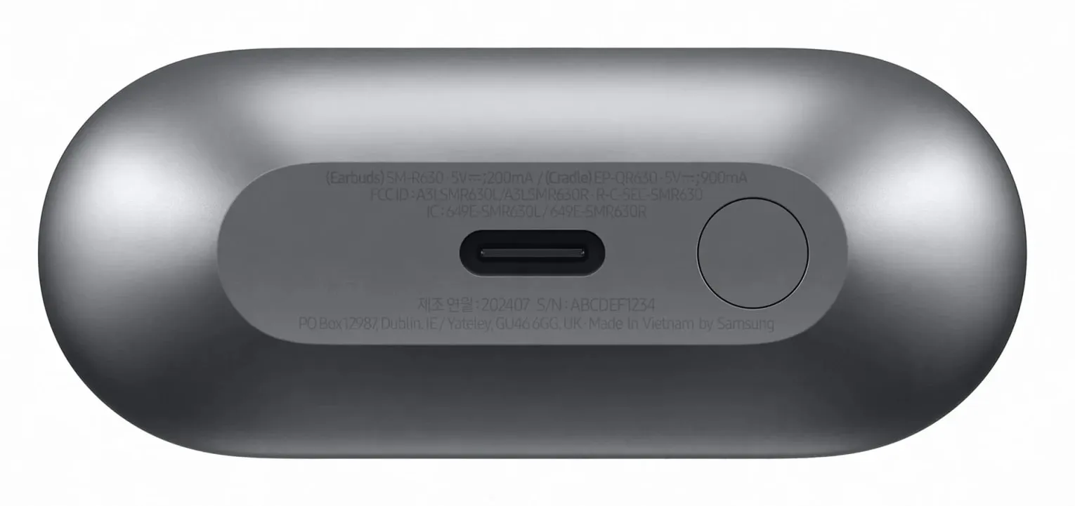 Навушники бездротові Galaxy Buds 3 Pro сріблясті Samsung (SM-R630NZAASEK) - Фото 2