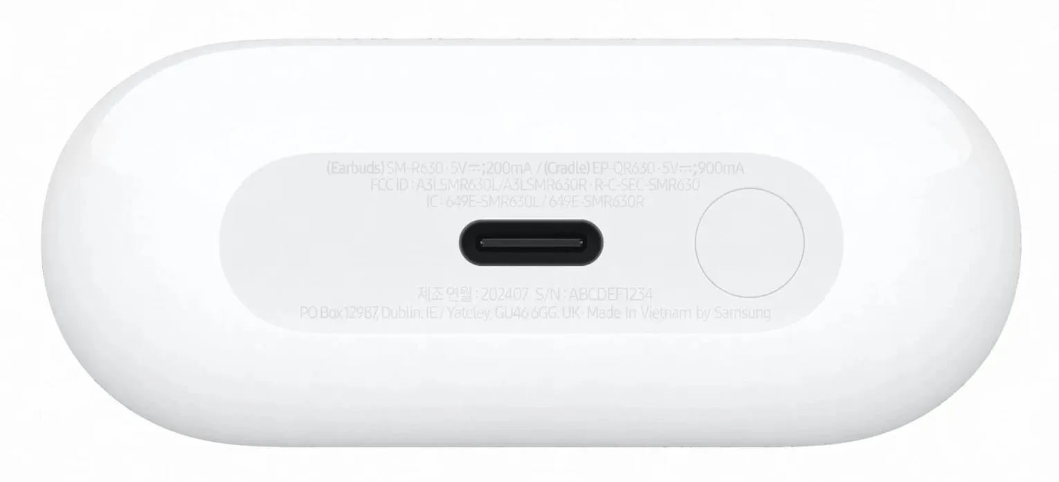 Навушники бездротові Galaxy Buds 3 Pro білі Samsung (SM-R630NZWASEK) - Фото 5