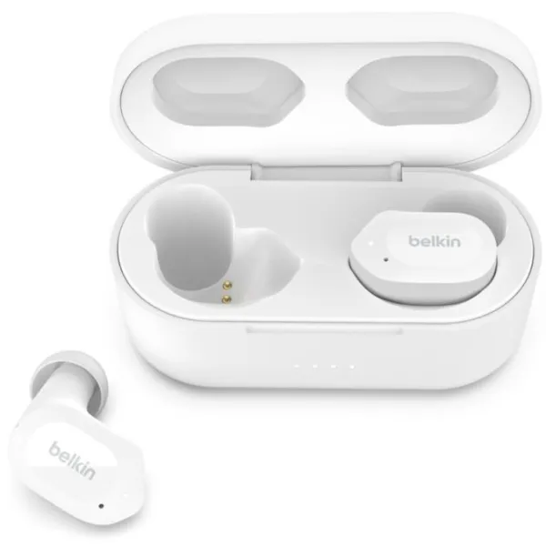 Наушники беспроводные игровые TWS Soundform Play True белые Belkin (AUC005BTWH)