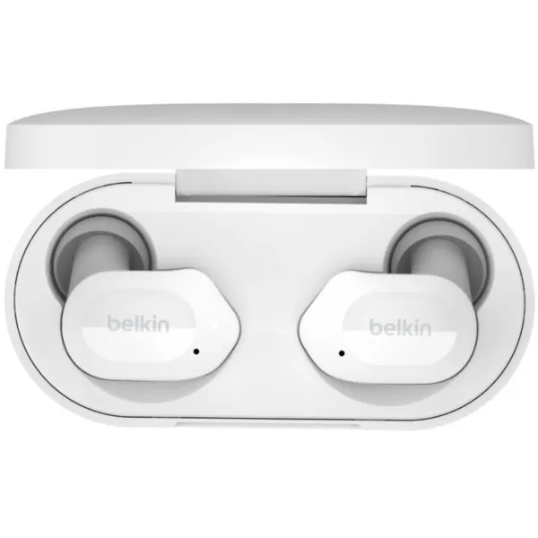 Наушники беспроводные игровые TWS Soundform Play True белые Belkin (AUC005BTWH) - Фото 2