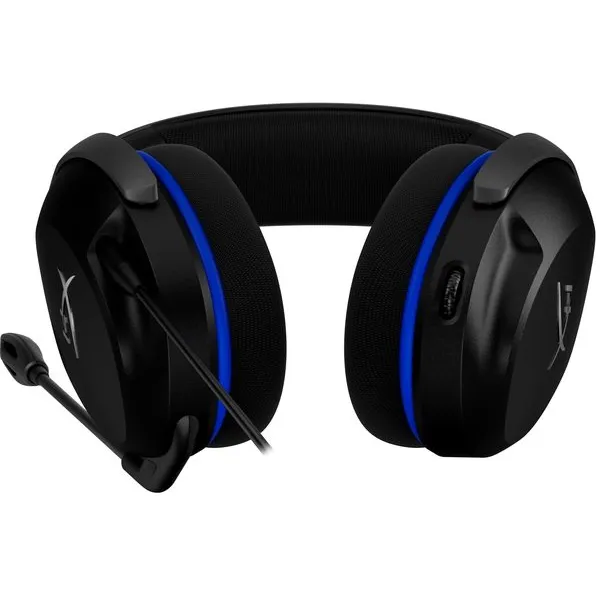 Гарнитура Cloud Stinger 2 Core PS5/PS4 mini-jack чёрно-синяя HyperX (6H9B6AA) - Фото 1