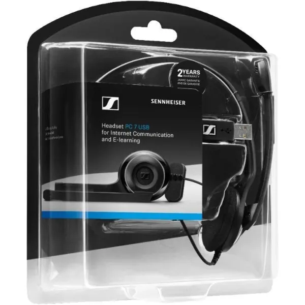 Гарнитура ПК моно USB On-Ear PC 7 Chat uni mic 2м чёрная Epos (1000431) - Фото 3