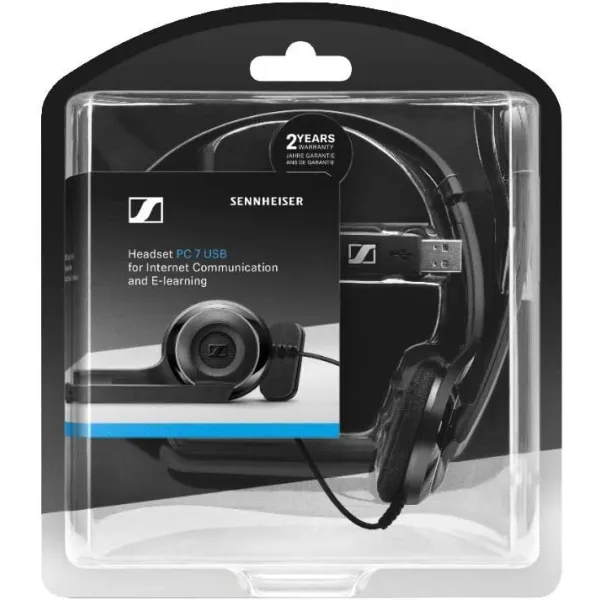 Гарнитура ПК моно USB On-Ear PC 7 Chat uni mic 2м чёрная Epos (1000431) - Фото 7