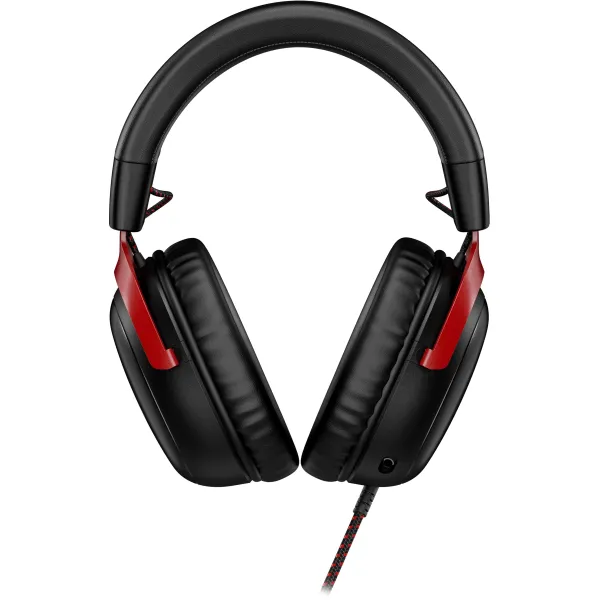 Гарнитура игровая mini-jack/USB-A/USB-C Cloud III чёрно-красная HyperX (727A9AA) - Фото 1