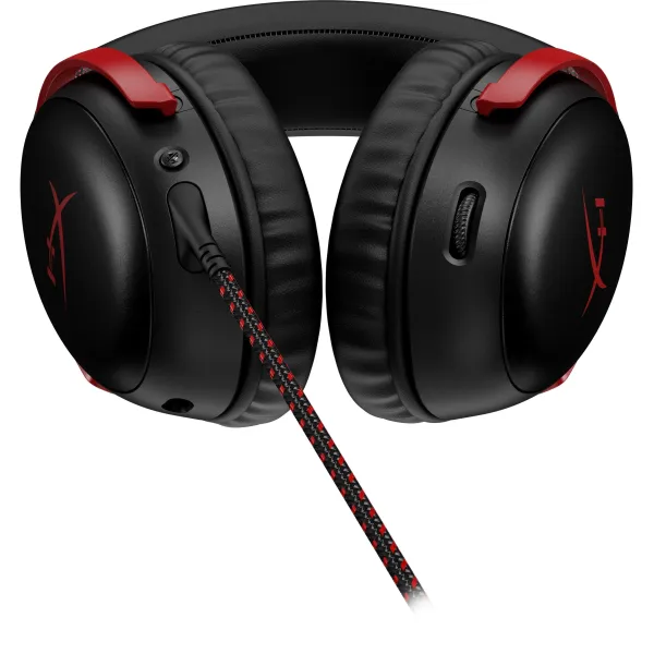 Гарнитура игровая mini-jack/USB-A/USB-C Cloud III чёрно-красная HyperX (727A9AA) - Фото 8