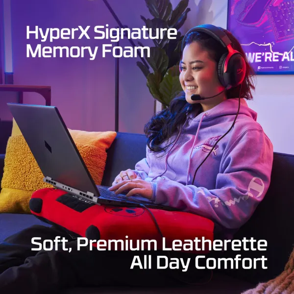 Гарнитура игровая mini-jack/USB-A/USB-C Cloud III чёрно-красная HyperX (727A9AA) - Фото 14