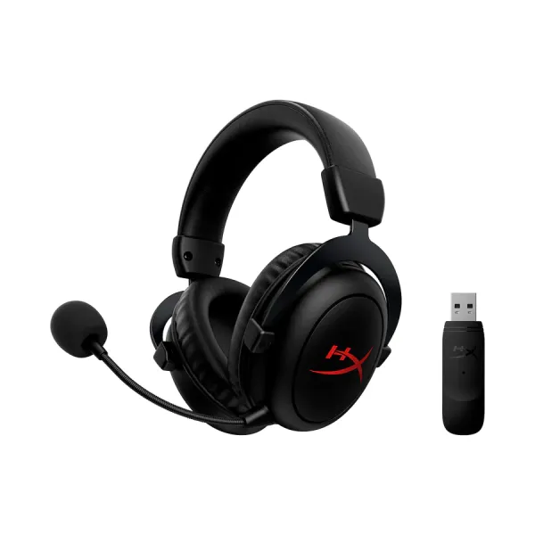 Гарнитура игровая WL/USB-A Cloud II Core чёрная HyperX (6Y2G8AA) - Фото 3