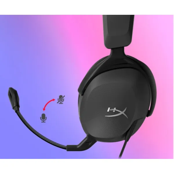 Гарнитура игровая Cloud Stinger 2 Core mini-jack/dual 3.5мм, 2м/0.15м чёрная HyperX (683L9AA) - Фото 7