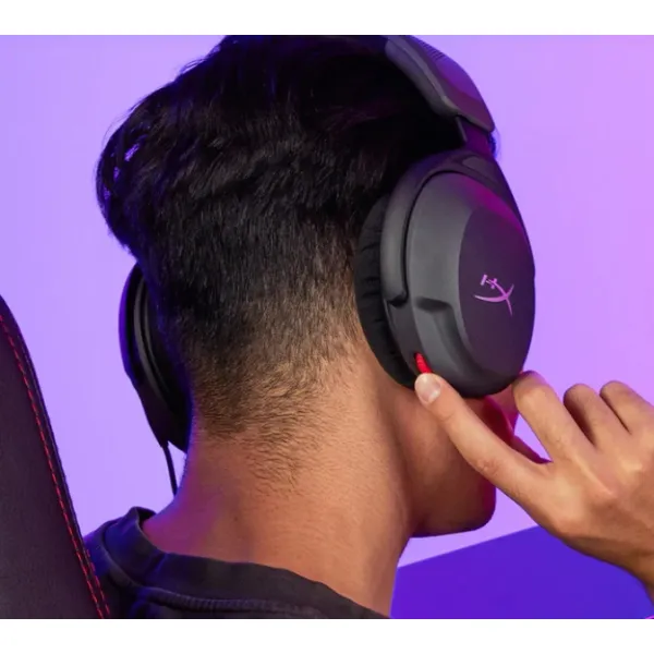 Гарнитура игровая Cloud Stinger 2 Core mini-jack/dual 3.5мм, 2м/0.15м чёрная HyperX (683L9AA) - Фото 11