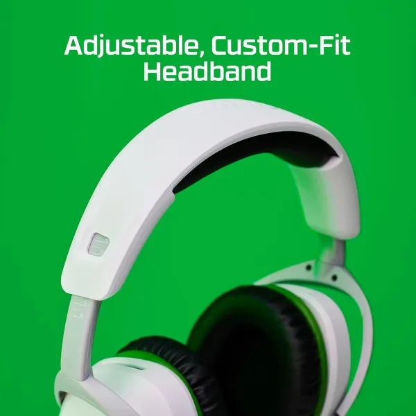 Гарнитура Cloud Stinger 2 Xbox mini-jack бело-зелёная HyperX (75X28AA) - Фото 3