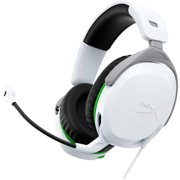 Гарнитура Cloud Stinger 2 Xbox mini-jack бело-зелёная HyperX (75X28AA)