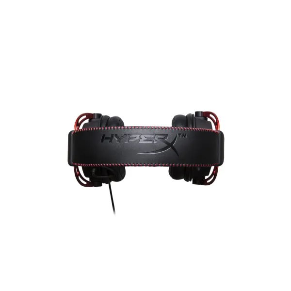 Гарнитура игровая Cloud Alpha mini-jack/dual 3.5мм 1.2м/2м чёрно-красная HyperX (4P5L1AM) - Фото 4