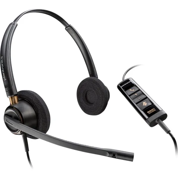 Гарнитура компьютерная стерео USB-A On-ear EncorePro 525-M чёрная Poly (783R2AA)