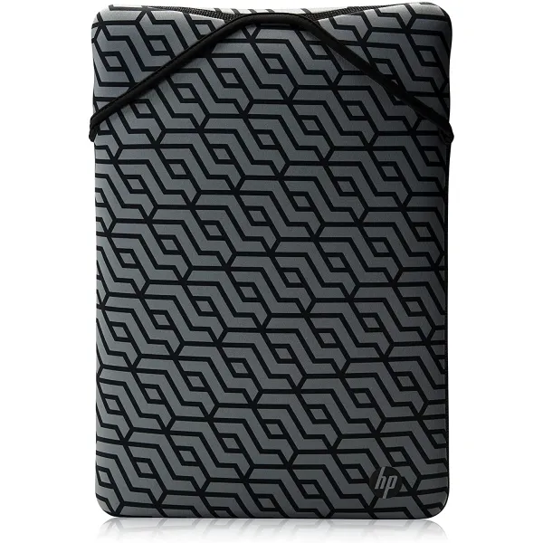 Чехол для ноутбука Reversible Protective 15" чёрный/геометрический HP (2F2L0AA) - Фото 1