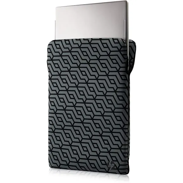 Чехол для ноутбука Reversible Protective 15" чёрный/геометрический HP (2F2L0AA) - Фото 2