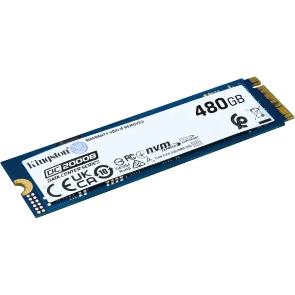 Накопитель SSD DC2000B M.2  480GB PCIe 4.0 DC2000B Kingston (SEDC2000BM8/480G) - Фото 3