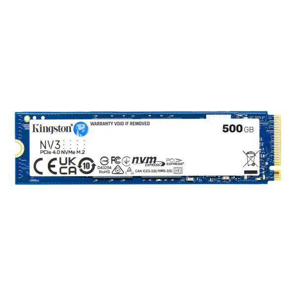 Накопитель SSD M.2  500GB PCIe 4.0 NV3 Kingston (SNV3S/500G)