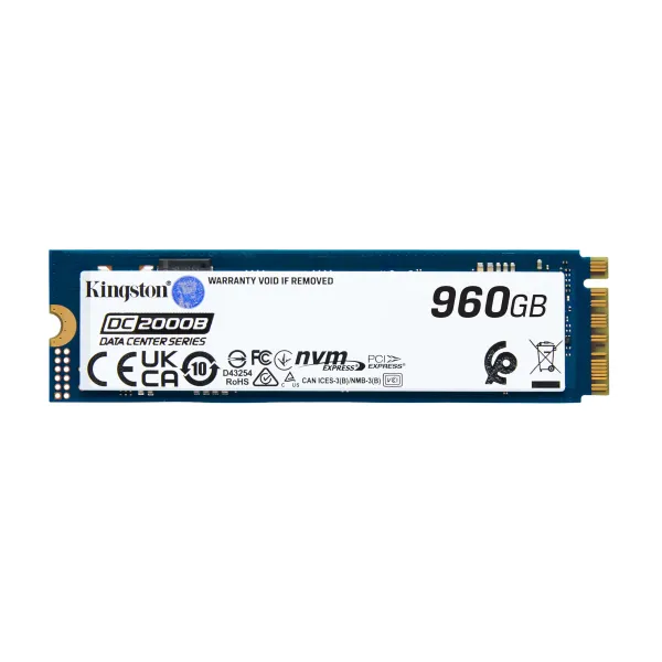 Накопитель SSD DC2000B  M.2  960GB PCIe 4.0 Kingston (SEDC2000BM8/960G)
