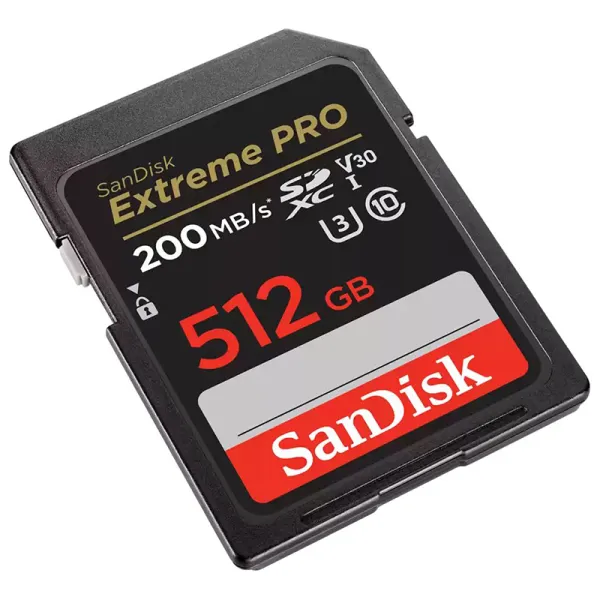 Карта памяти SD 512GB C10 UHS-I U3 SanDisk (SDSDXXD-512G-GN4IN) - Фото 3
