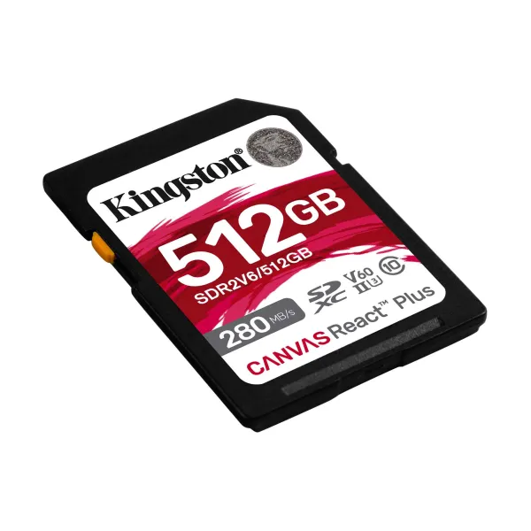 Карта памяти 512GB SD C10 UHS-II U3 Kingston (SDR2V6/512GB) - Фото 3