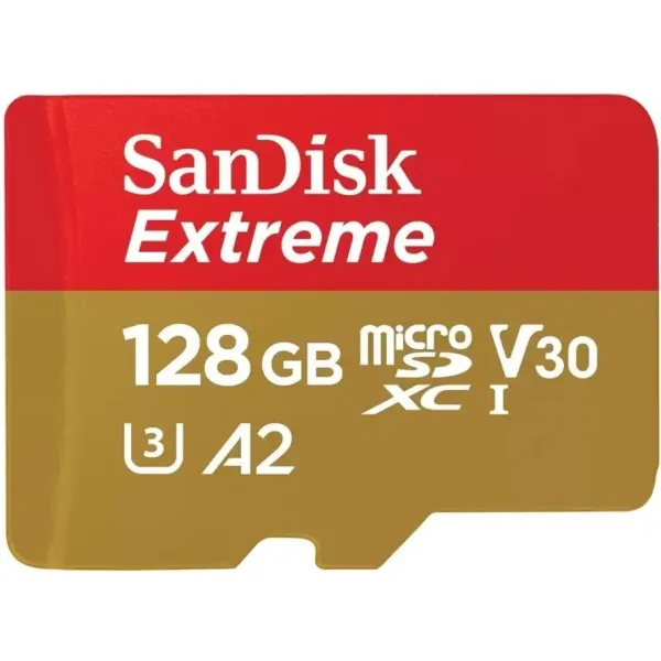 Карта памяти 128GB microSD C10 UHS-I U3 SanDisk (SDSQXAA-128G-GN6MA)