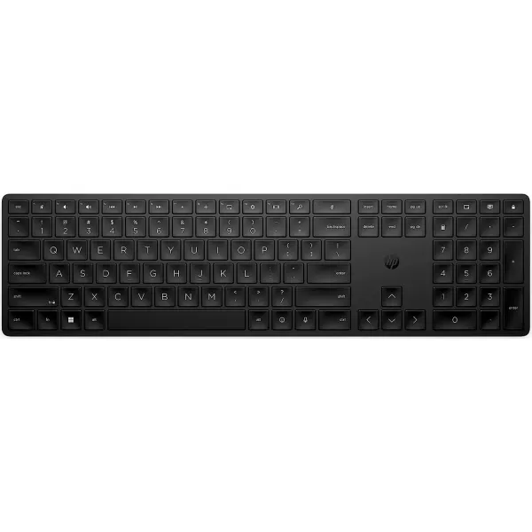 Клавиатура беспроводная мембранная 450 Programmable, EN/UK, чёрная HP (4R184AA) - Фото 6